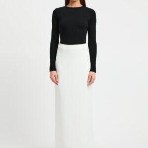 Merino Wool Crew Neck Top Online Hot Sale