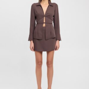 Maria Long Sleeve Tie Top Hot on Sale