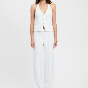 Oyster Pinstripe Pant Hot on Sale